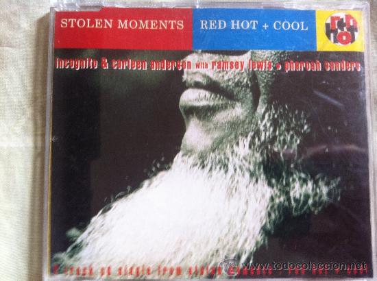 CDs de m&uacute;sica: CD SINGLE-STOLEN MOMENTS-RED HOT + COOL - Foto 1
