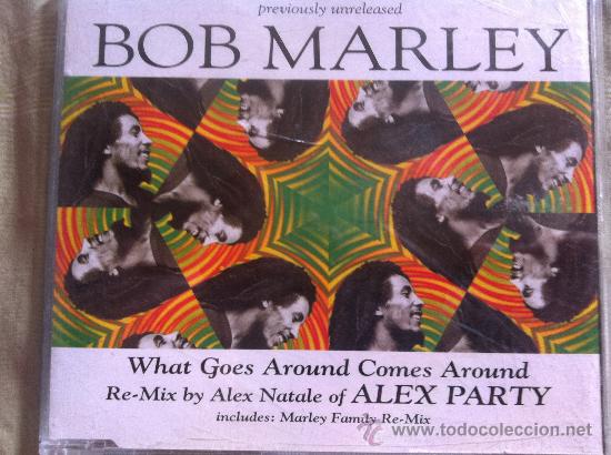 CDs de m&uacute;sica: CD SINGLE-BOB MARLEY-WHAT GOES AROUND COMES - Foto 1