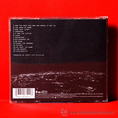 CDs de m&uacute;sica: R.E.M. NEW ADVENTURES IN HI-FI CD - Foto 2