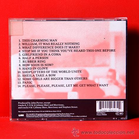 CDs de m&uacute;sica: THE SMITHS BEST...I CD - Foto 2
