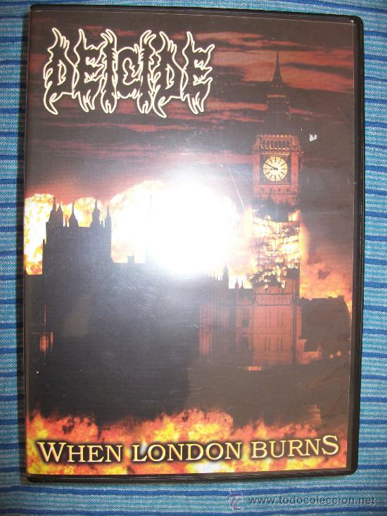 CDs de m&uacute;sica: DVD DEICIDE - WHEN LONDON BURNS - Foto 1