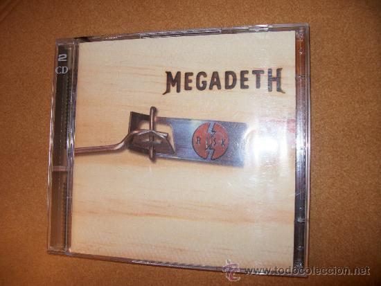CDs de m&uacute;sica: 2 CD - MEGADETH - RISK - EDICION LIMITADA - Foto 1
