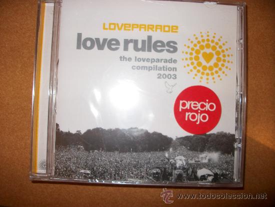 CDs de m&uacute;sica: CD - LOVE RULES - THE LOVEPARADE COMPILATION 2003 - PRECINTADO - Foto 1