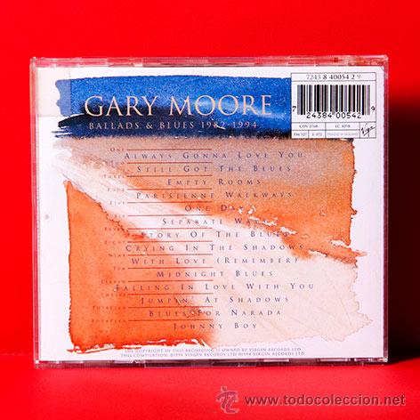 CDs de m&uacute;sica: GARY MOORE 1982 BALLADS & BLUES 1994 CD - Foto 2