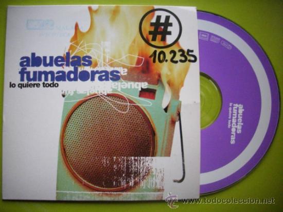 CDs de Musique: ABUELAS FUMADORAS / LO QUIERE TODO (CD SINGLE CARTON 1997) pepeto