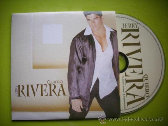 CDs de m&uacute;sica: JERRY RIVERA / QUIERO (CD SINGLE 2001) PEPETO - Foto 1