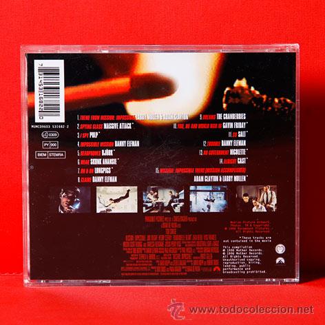 CDs de m&uacute;sica: MISSION: IMPOSIBLE BSO - Foto 2