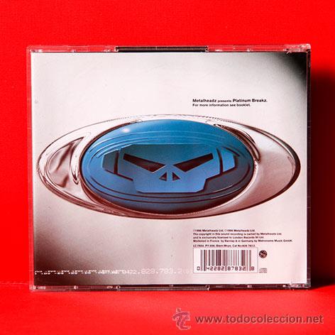 CDs de m&uacute;sica: METALHEADZ  PLATINUM BREAKZ  DOBLE CD - Foto 2