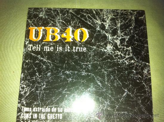 CDs de m&uacute;sica: CD SINGLE-UB 40-TELL ME IS IT TRUE - Foto 1