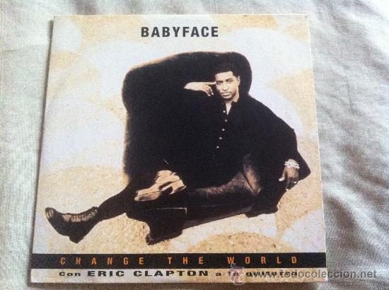 CDs de m&uacute;sica: CD SINGLE-BABYFACE-CHANGE THE WORLD - Foto 1