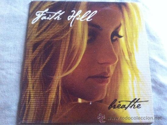 CDs de m&uacute;sica: CD SINGLE-FAITH HILL-BREATHE - Foto 1