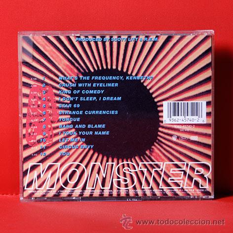 CDs de m&uacute;sica: R.E.M. MONSTER CD - Foto 2