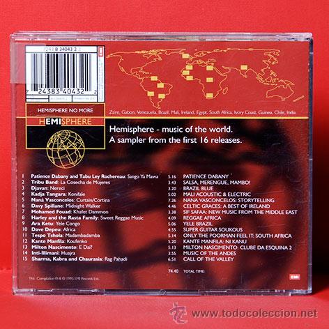 CDs de m&uacute;sica: HEMISPHERE NO MORE  CD - Foto 2
