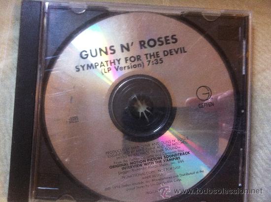CDs de m&uacute;sica: CD SINGLE - GUNS N ROSES - SYMPATHY FOR THE DEVIL - Foto 1