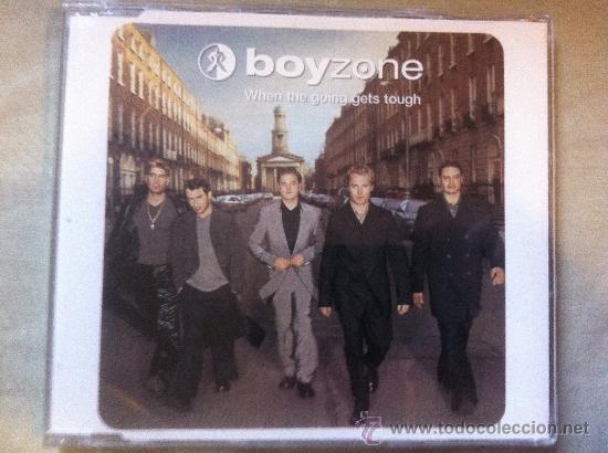 CDs de m&uacute;sica: CD SINGLE - BOYZONE - WHEN THE GOING GETS TOUGH - Foto 1