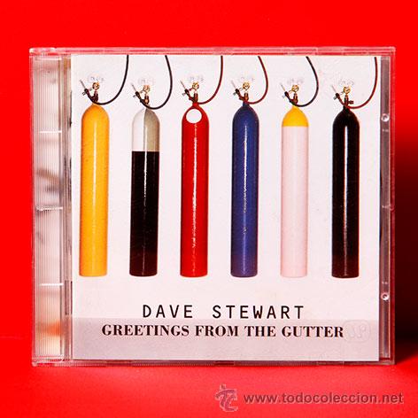 CDs de m&uacute;sica: DAVE STEWART GREETINGS FROM THE GUTTER CD - Foto 1