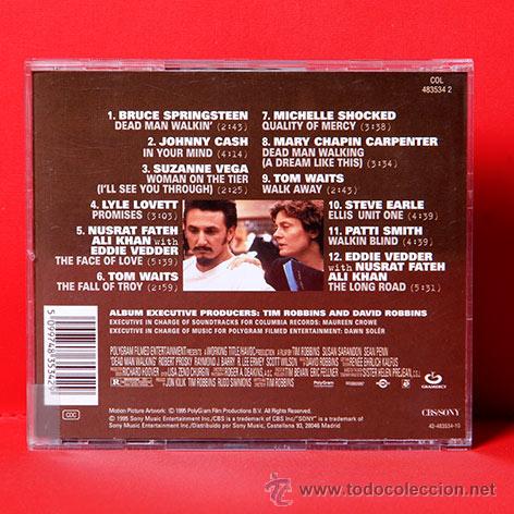 CDs de m&uacute;sica: DEAD MAN WALKING BSO CD - Foto 2