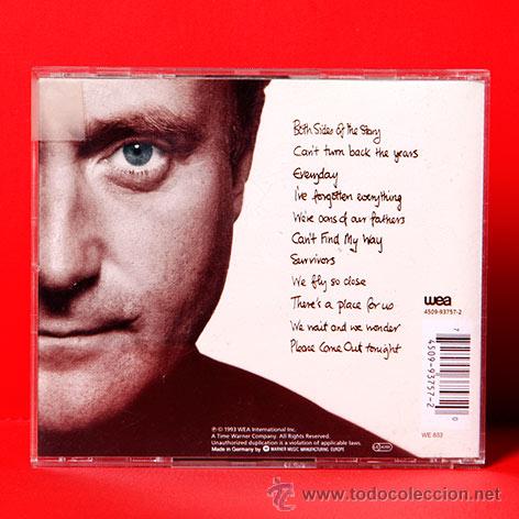 CDs de m&uacute;sica: PHIL COLLINS BOTH SIDES CD - Foto 2