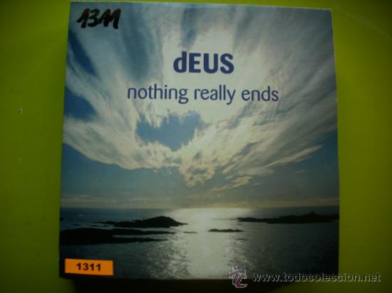 CDs de m&uacute;sica: DEUS - NOTHING REALLY ENDS - CDSINGLE - Foto 1