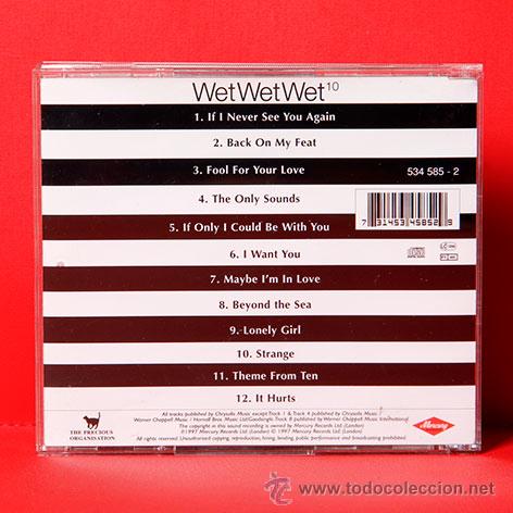 CDs de m&uacute;sica: WET WET WET CD - Foto 2