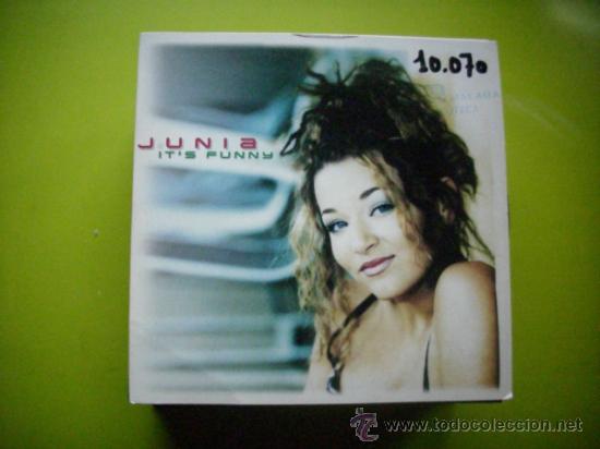 CDs de m&uacute;sica: JUNIA / IT&acute;S FUNNY (2 VERSIONES) (CD SINGLE 1999) PEPETO - Foto 1