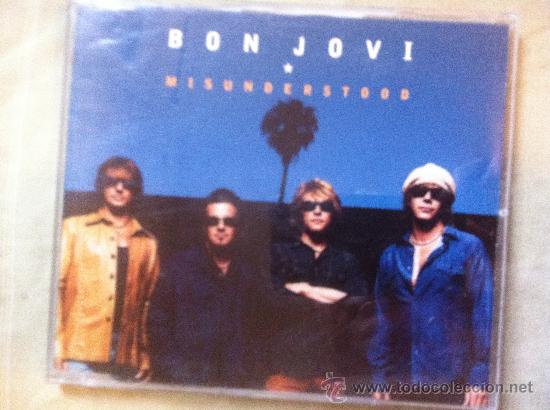 CDs de m&uacute;sica: CD SINGLE-BON JOVI-MISUNDERSTOOD - Foto 1