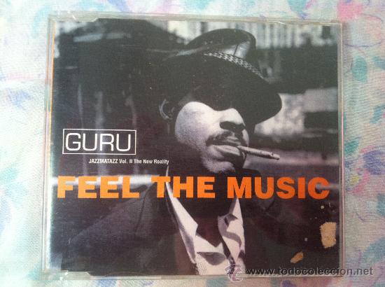 CDs de m&uacute;sica: CD SINGLE - GURU - FEEL THE MUSIC - Foto 1
