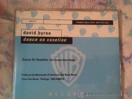CDs de m&uacute;sica: CD SINGLE - DAVID BYRNE - DANCE ON VASELINE - Foto 1
