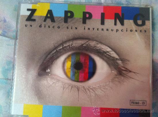 CDs de m&uacute;sica: CD SINGLE - ZAPPING - UN DISCO SIN INTERRUPCIONES-(VARIOS) - Foto 1