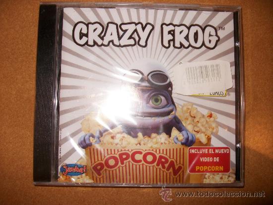 CDs de m&uacute;sica: CD - CRAZY FROG - POPCORN  - PRECINTADO - Foto 1