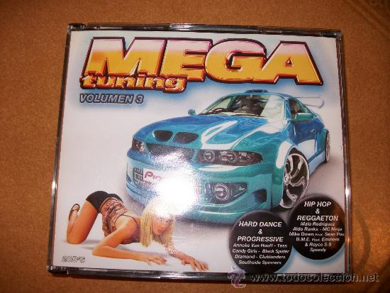 CDs de m&uacute;sica: 2 CD - MEGA TUNING VOL. 3 - BLANCO Y NEGRO - Foto 1