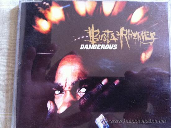 CDs de m&uacute;sica: CD SINGLE - BUSTA RHYMES - DANGEROUS - Foto 1