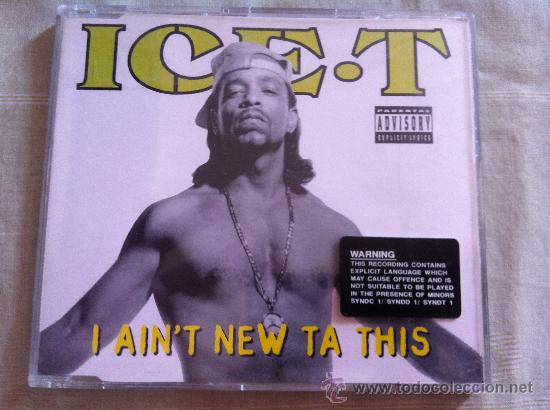 CDs de m&uacute;sica: CD SINGLE - ICE T - I AINT NEW TA THIS - Foto 1