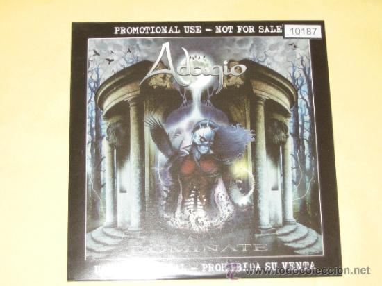 CDs de m&uacute;sica: ADAGIO - DOMINANTE  - CD SINGLE PROMO - Foto 1