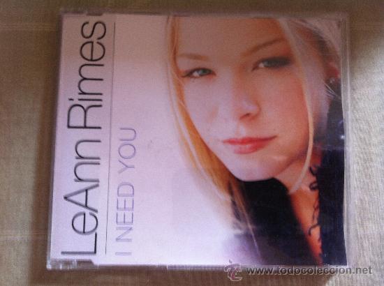 CDs de m&uacute;sica: CD SINGLE-LEANN RIMES-INEED YOU - Foto 1