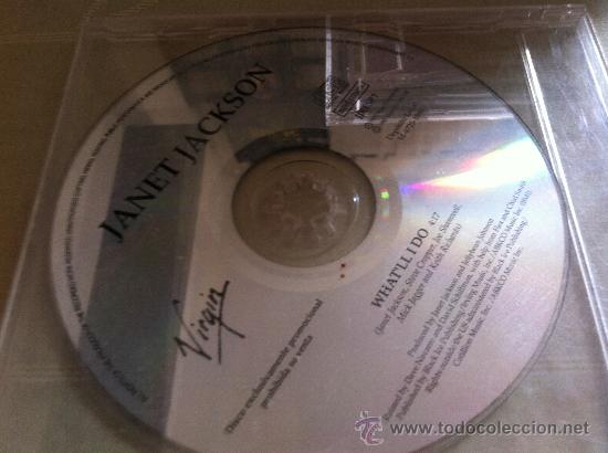 CDs de m&uacute;sica: CD SINGLE-JANET JACKSON-WHATLL I DO - Foto 1