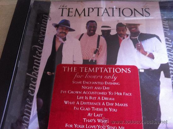 CDs de m&uacute;sica: CD SINGLE-THE TEMPTATIONS-FOR LOVERS ONLY - Foto 1
