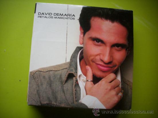CDs de m&uacute;sica: DAVID DEMARIA / P&Eacute;TALOS MARCHITOS (CD SINGLE 2003) - Foto 1