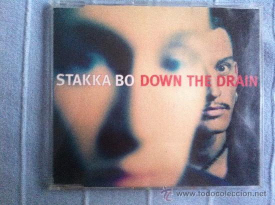 CDs de m&uacute;sica: CD SINGLE - STAKKA BO - DOWN THE DRAIN - Foto 1