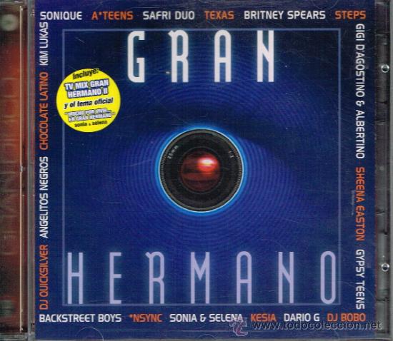 CDs de m&uacute;sica: Gran Hermano. Gran disco - Doble Cd 2001 - Foto 1