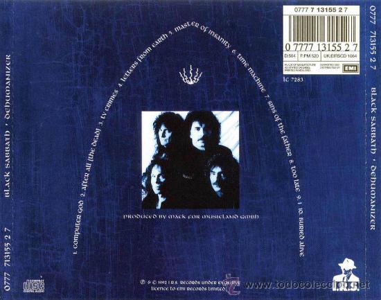 CDs de m&uacute;sica: BLACK SABBATH - DEHUMANIZER - compact disc.mirar portes antes de comprar - Foto 2