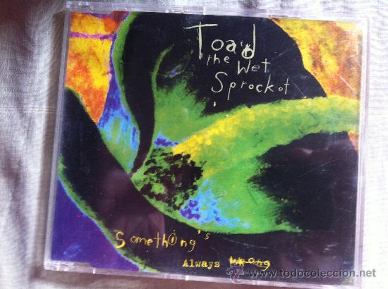 CDs de m&uacute;sica: CD SINGLE - TOAD THE WET SPROCKET - SOMETHING ALWAYS WRONG - Foto 1