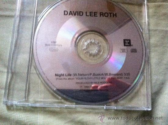 CDs de m&uacute;sica: CD SINGLE - DAVID LEE ROTH - NIGHT LIFE - Foto 1