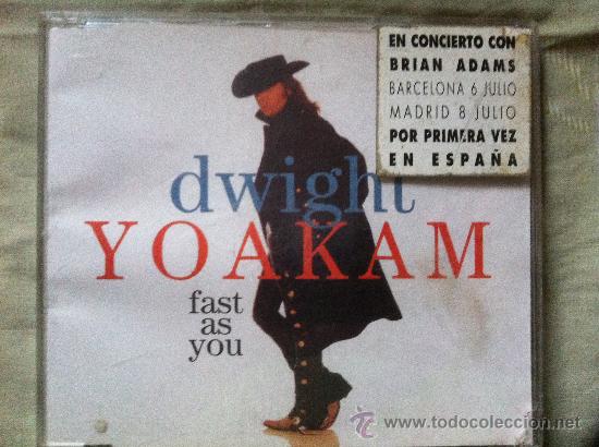 CDs de m&uacute;sica: CD SINGLE - DWIGHT YOAKAM - FAST AS YOU - 3 TRACKS - Foto 1