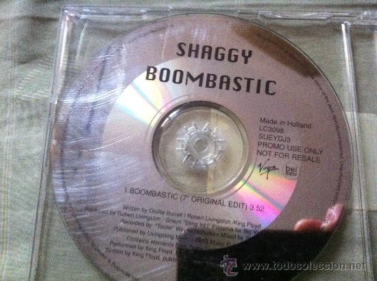 CDs de m&uacute;sica: CD SINGLE - SHAGGY - BOOMBASTIC - PROMO - Foto 1