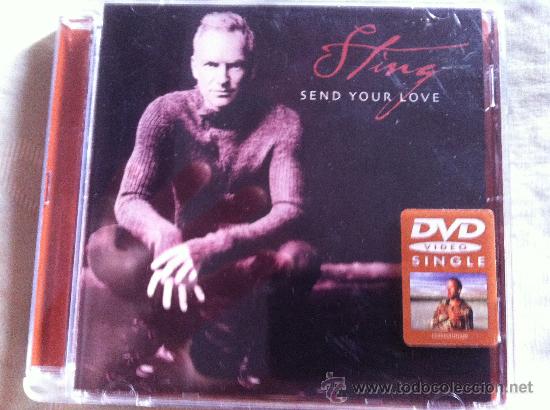 CDs de m&uacute;sica: CD SINGLE - STING - SEND YOUR LOVE - + DVD VIDEO  SINGLE - Foto 1