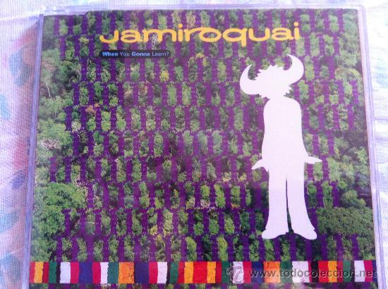 CDs de m&uacute;sica: CD SINGLE - JAMIROQUAI - WHEN YOU GONNA LEARN? - Foto 1