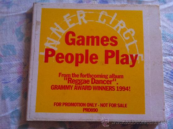 CDs de m&uacute;sica: CD SINGLE - INNERCIRCLE -GAMES PEOPLE PLAY - Foto 1