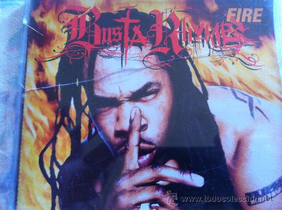 CDs de m&uacute;sica: CD SINGLE - BUSTA RHYMES - FIRE - Foto 1