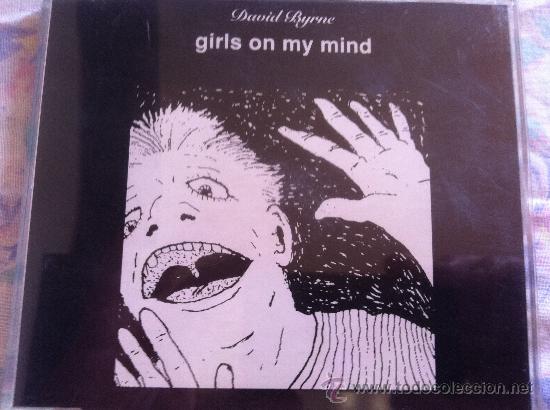 CDs de m&uacute;sica: CD SINGLE - DAVID BYRNE - GIRLS ON MY MIND - Foto 1